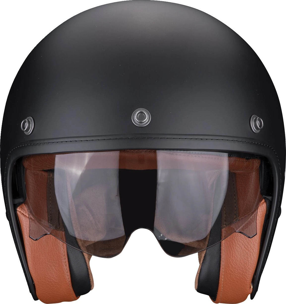 Scorpion Belfast Evo Luxe helmet, Black, XS, Matte