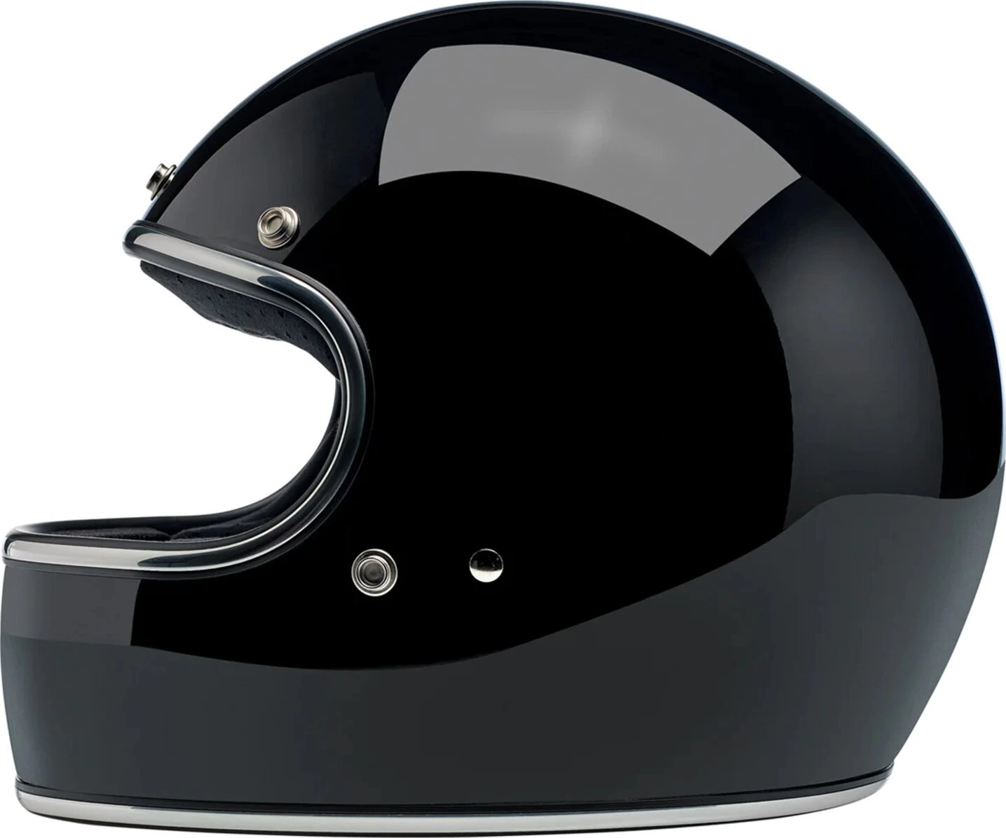 Biltwell Gringo helmet, Black, M, Gloss