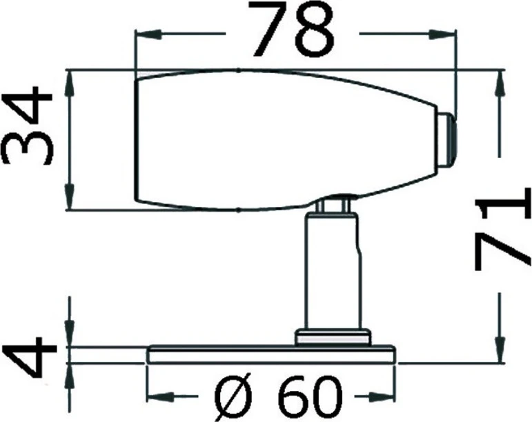Rana articulated LED light High Power 12/24 V