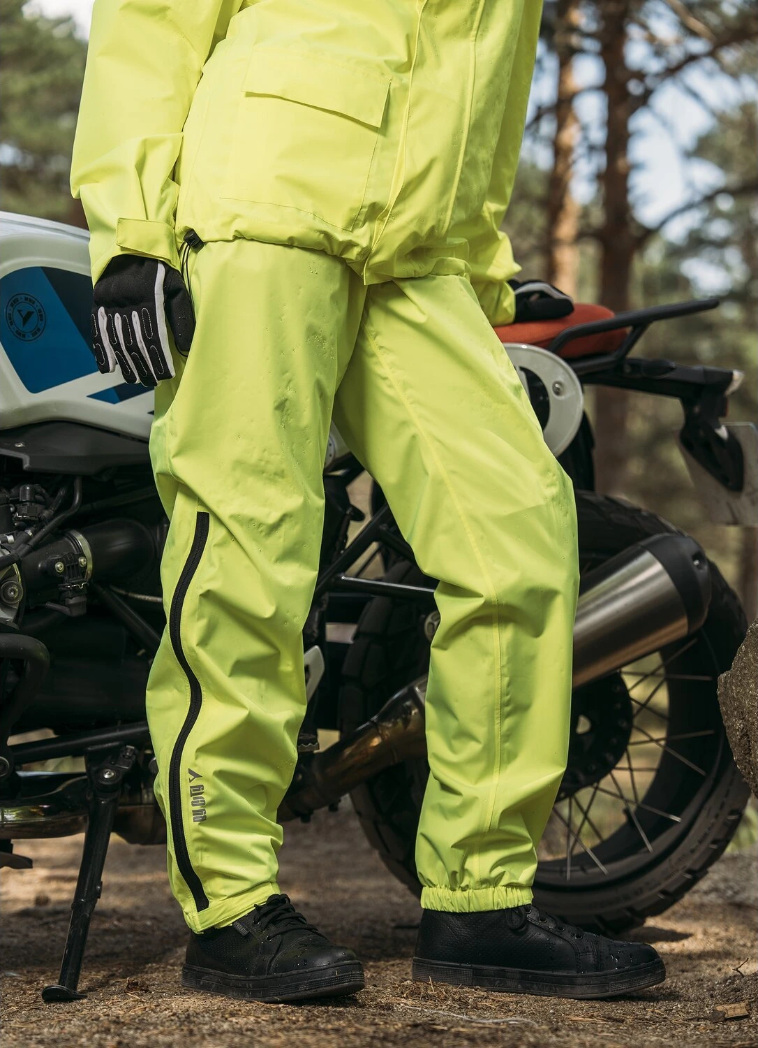 By City Raincoat mini pants, Yellow, M