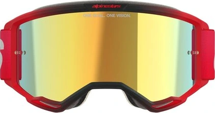 Alpinestars Goggle Vision 5 BLAZE Red/ Mirror GOLD