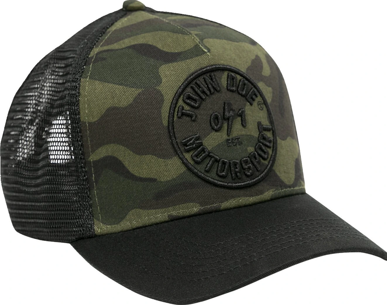 John Doe Camou 0/1 cap, Black