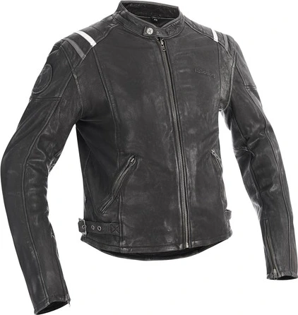 Halvarssons Leather Jacket Skalltorp Black, 48