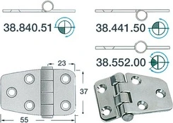 SS hinge