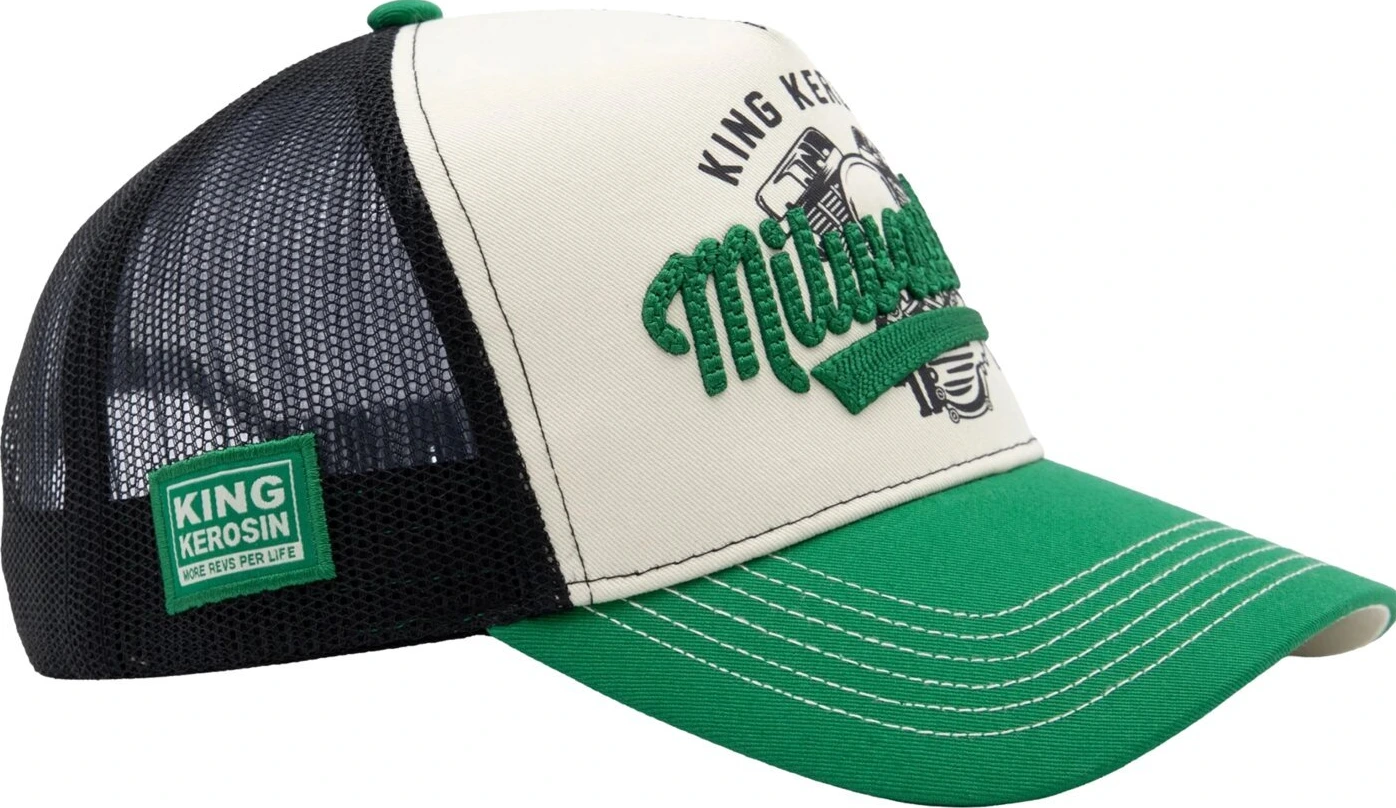 King Kerosin Milwaukee trucker cap, Green