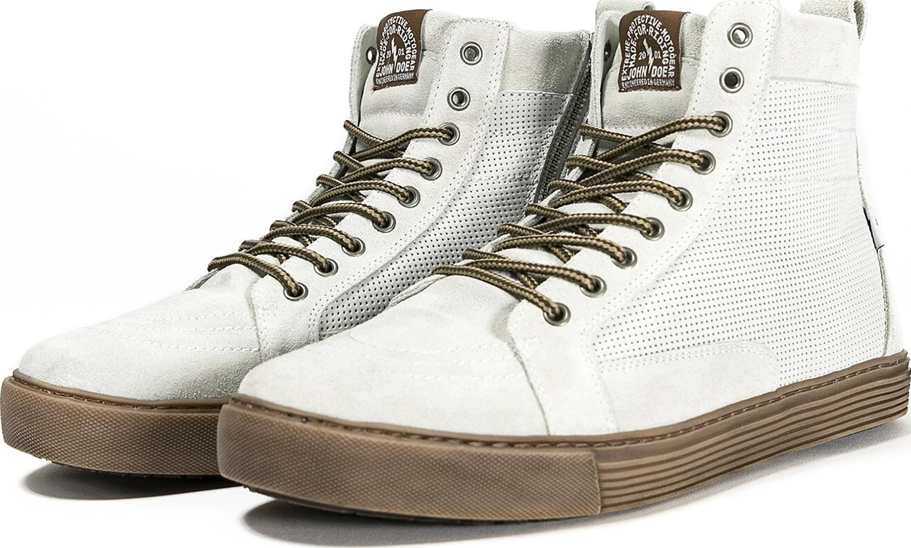 John Doe Neo sneakers, White, brown, 39