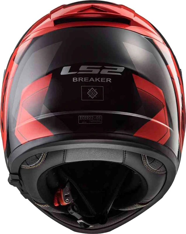 LS2 FF390 BREAKER PHYSICS helmet - 2XL, Black Red