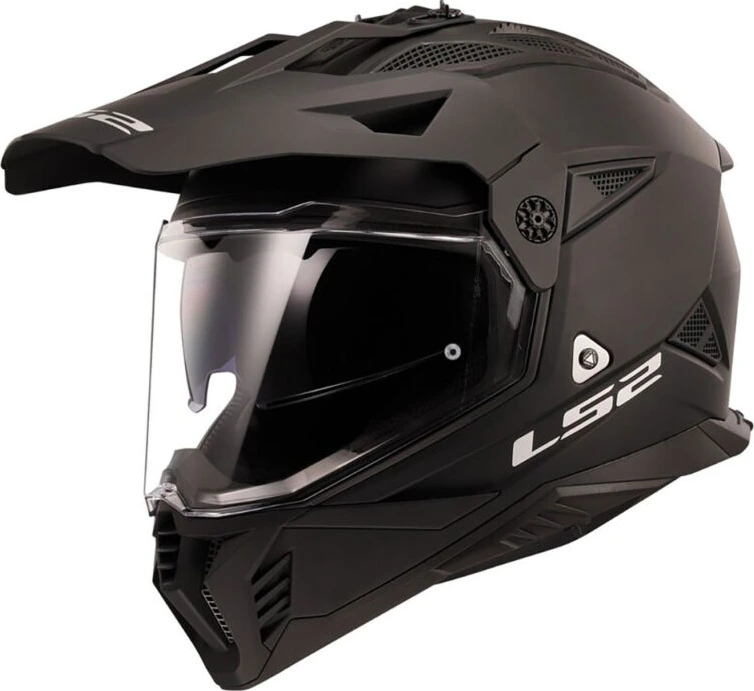 LS2 MX702 PIONEER II Solid helmet - S, Matt Black