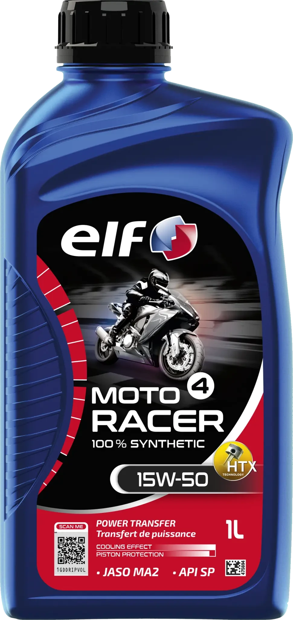 OIL MOTO 4 RACER 15W-50 SYN 1L
