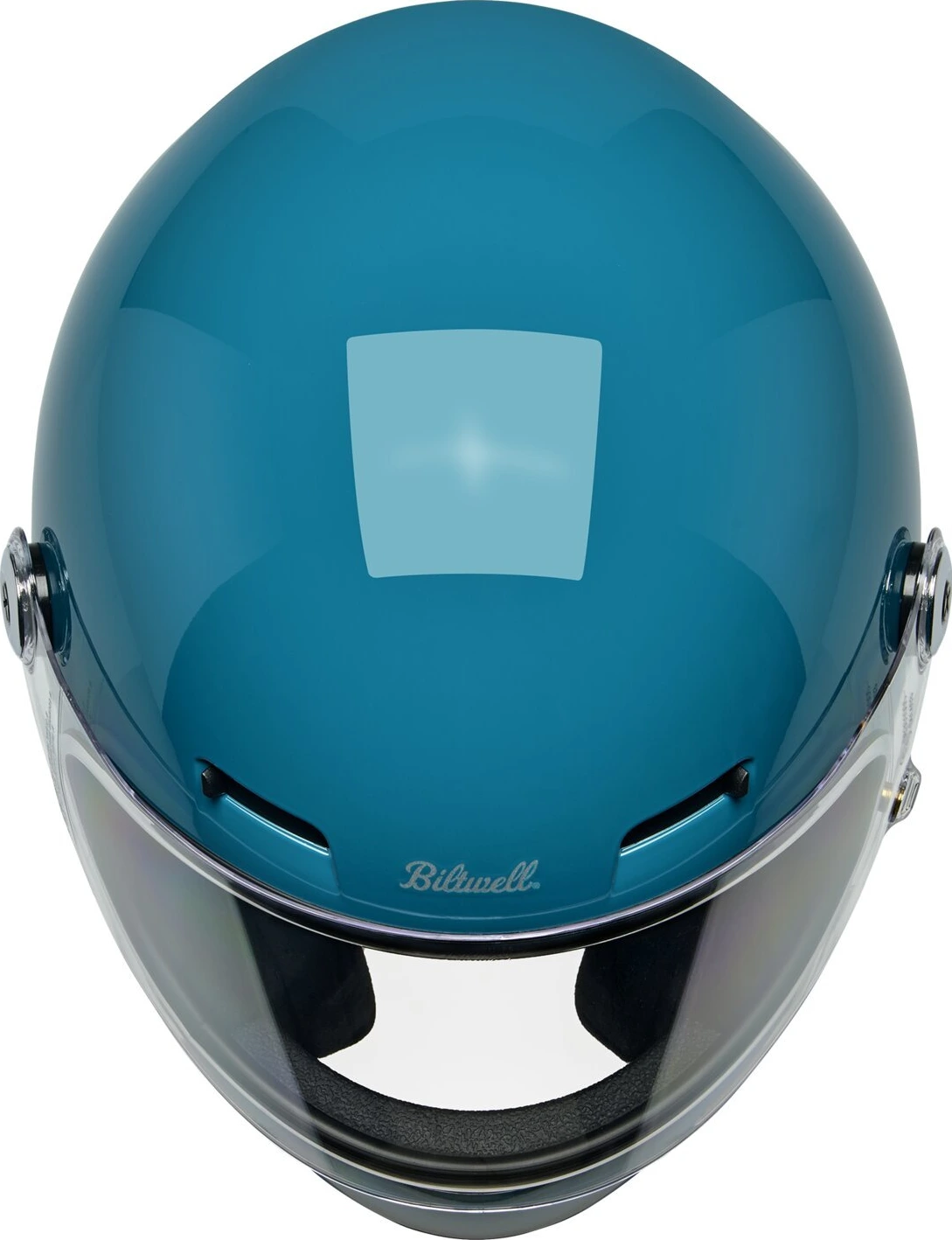 Biltwell Gringo SV helmet gloss atlantic teal, Blue, M