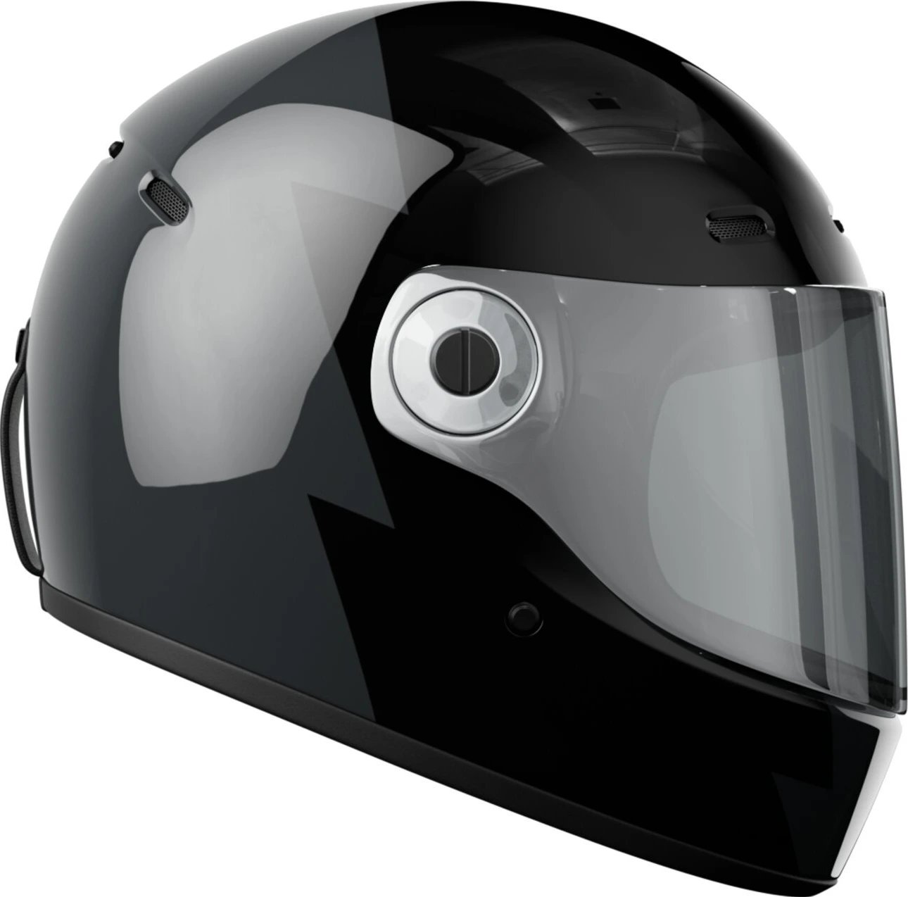 John Doe JD/ONE Signature helmet, Black, grey, XS, Gloss