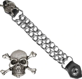 Vest extender Skull & crossbones