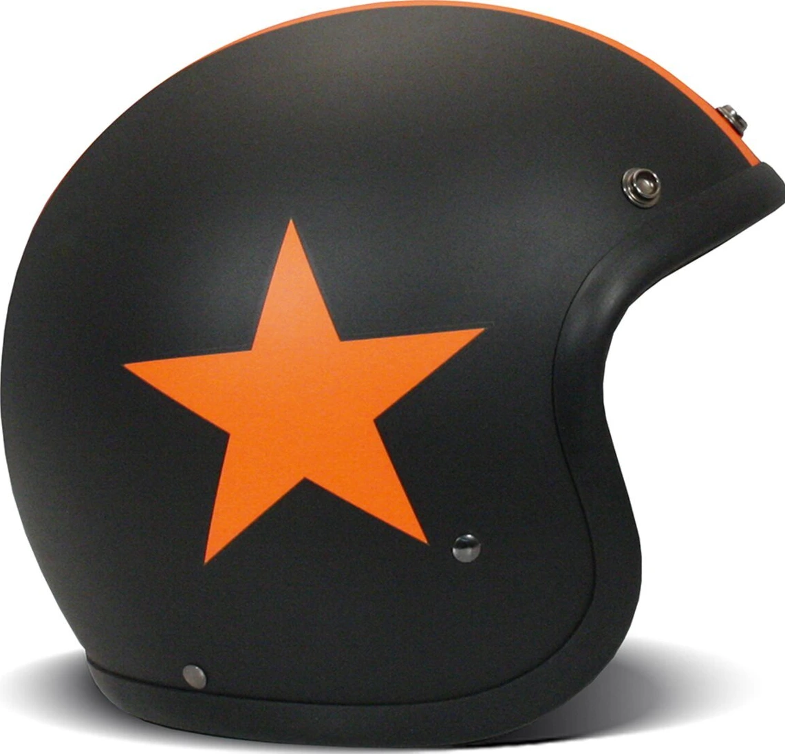DMD Retro helmet, star Black, orange, XS, Graphic