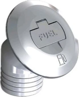 Osculati deck filler brass 30° FUEL 38mm