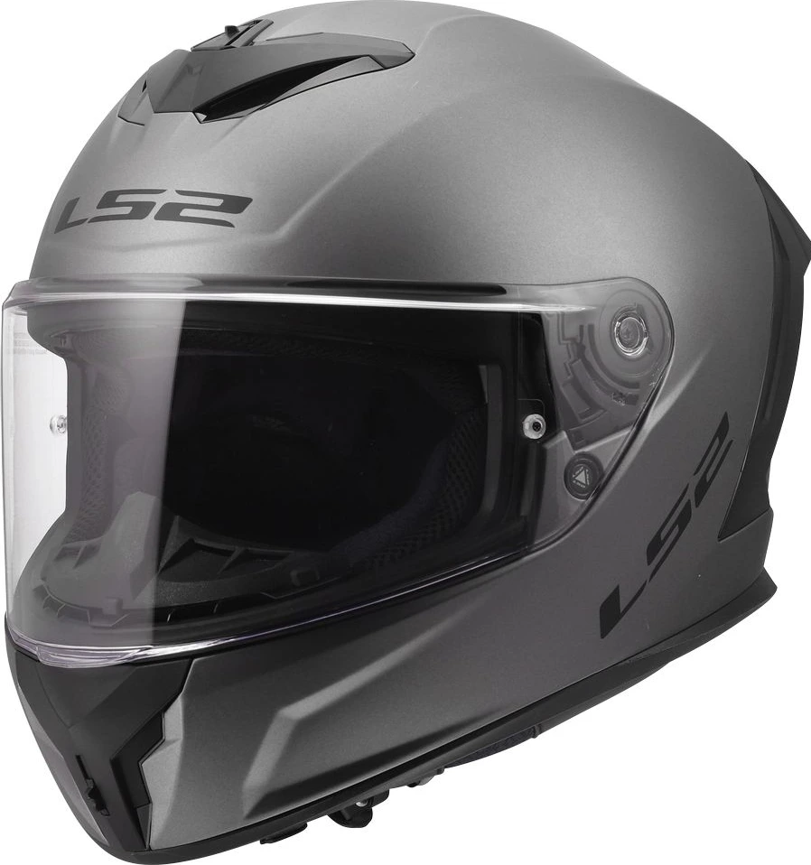LS2 FF820 RAPID III SOLID Helmet - 3XL, Matt Titanium