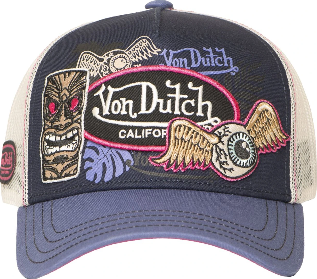 Von Dutch Trucker cap patches 14, Navy
