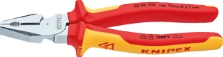 Knipex high leverage combination pliers 200mm VDE