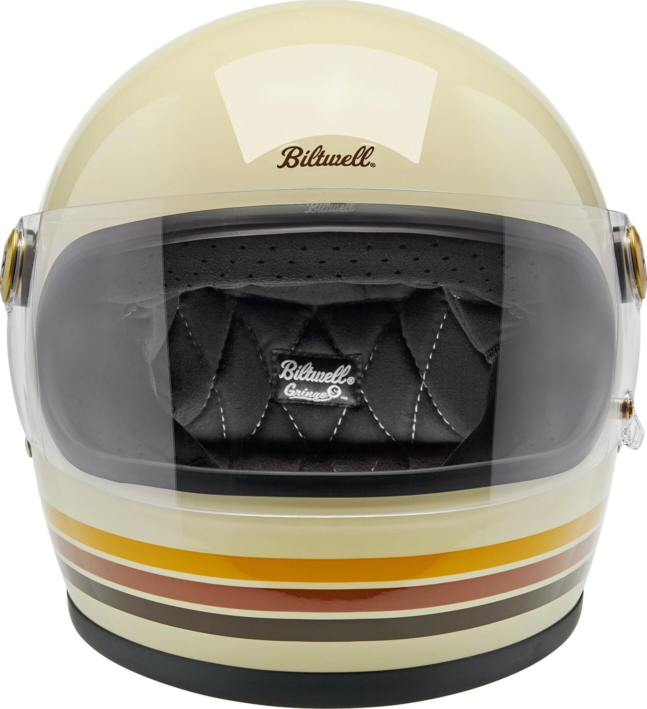 Biltwell Gringo S helmet, vintage desert spectrum Beige, XS, Graphic