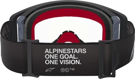 Alpinestars Goggle Supertech CORP Black/ Grey Clear