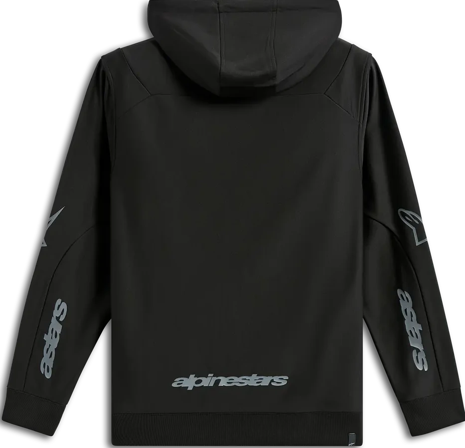 HOODIE ZIP SESSIONS V3 BLACK/GRAY M