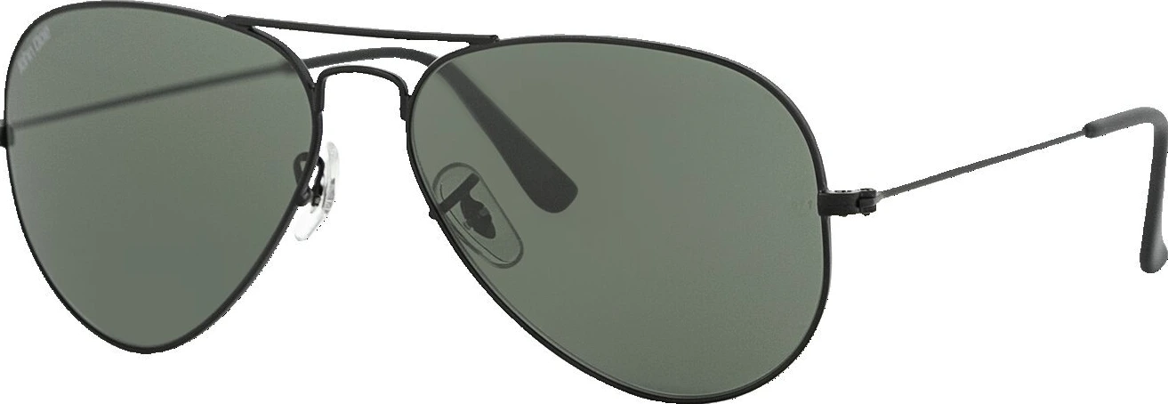 John Doe Aviator sunglasses, Black, Matte