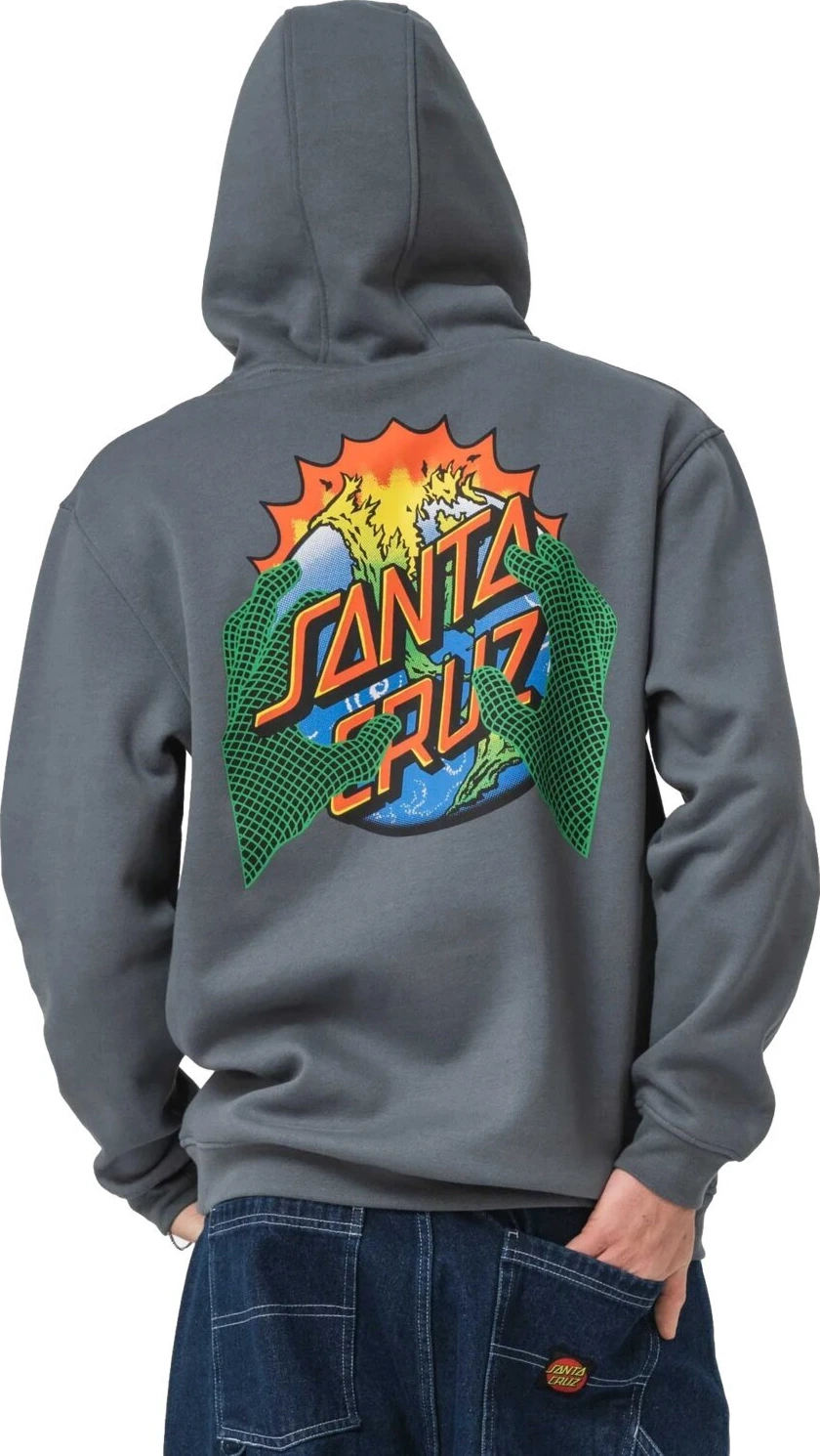 Santa Cruz Kendall End Of The Dot Hoodie storm grey, 2XL