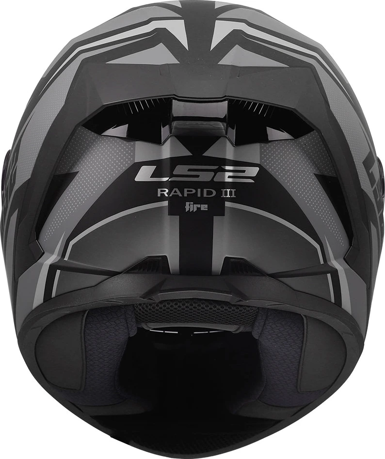 LS2 FF820 RAPID III XTREM Helmet - 3XL, Black Blue Petrol