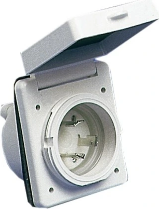 Solas socket 30A 220V white