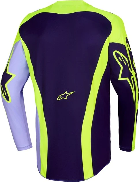 Alpinestars Jersey Racer Portl Purple/Fluo Yellow, M