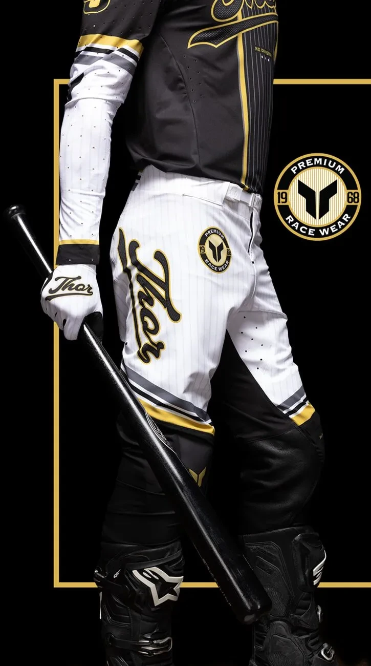 PANTS SPORTMODE BALLER BLACK/GOLD 36