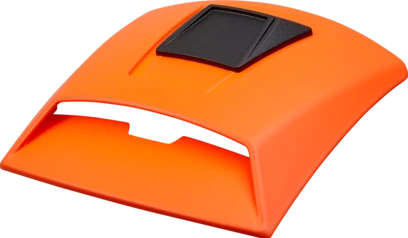 Schuberth C4 ventilation scoop, orange