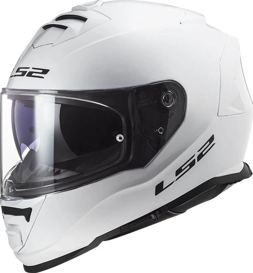 LS2 FF800 STORM II SOLID helmet - Gloss White, S