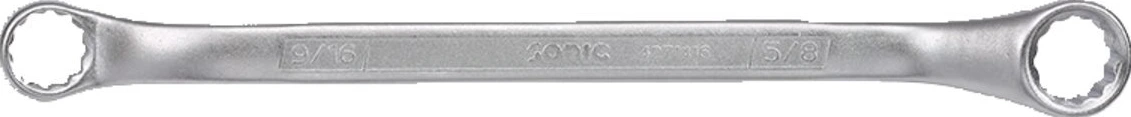 Sonic, Offset ring wrench 9/16"x 5/8". US/SAE, Satin