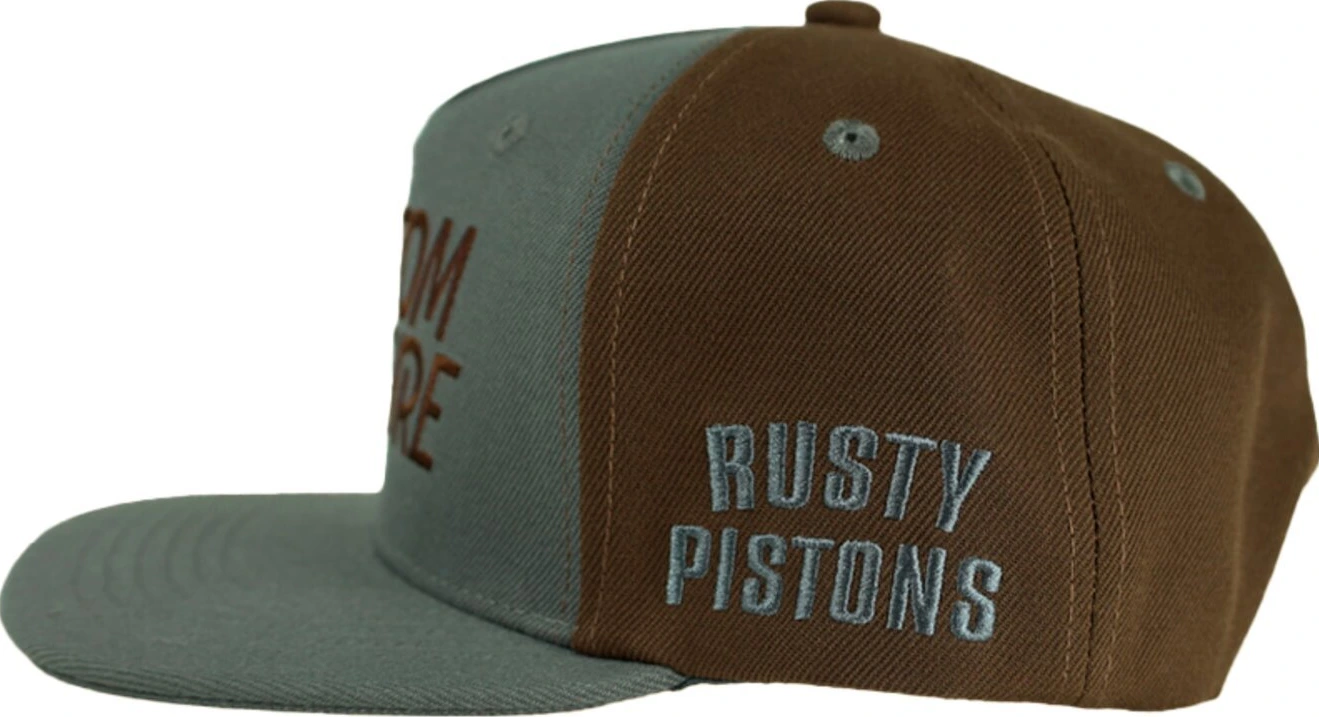Rusty Pistons Gladys cap, Gray, brown