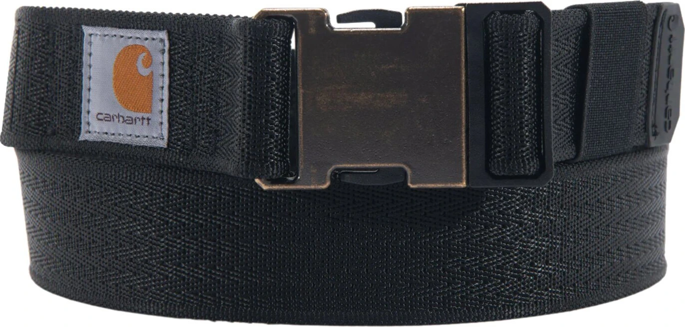 Carhartt Nylon Webbing belt, Black, XL