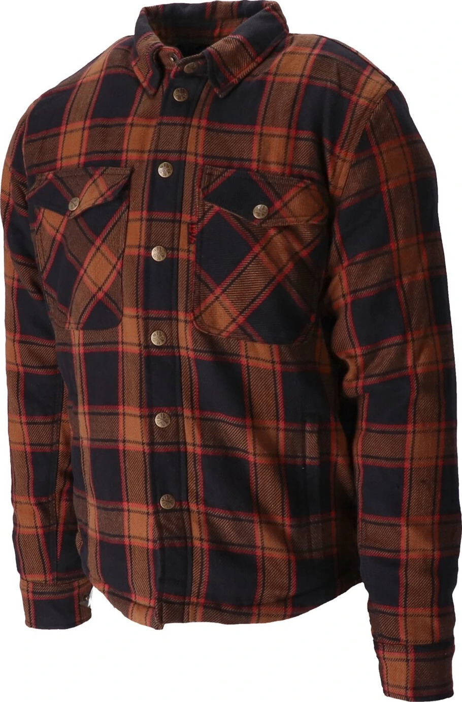 13 1/2 Long Run shirt, Brown, black, S