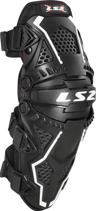 LS2 FORTRESS KNEE PROTECTOR - Black