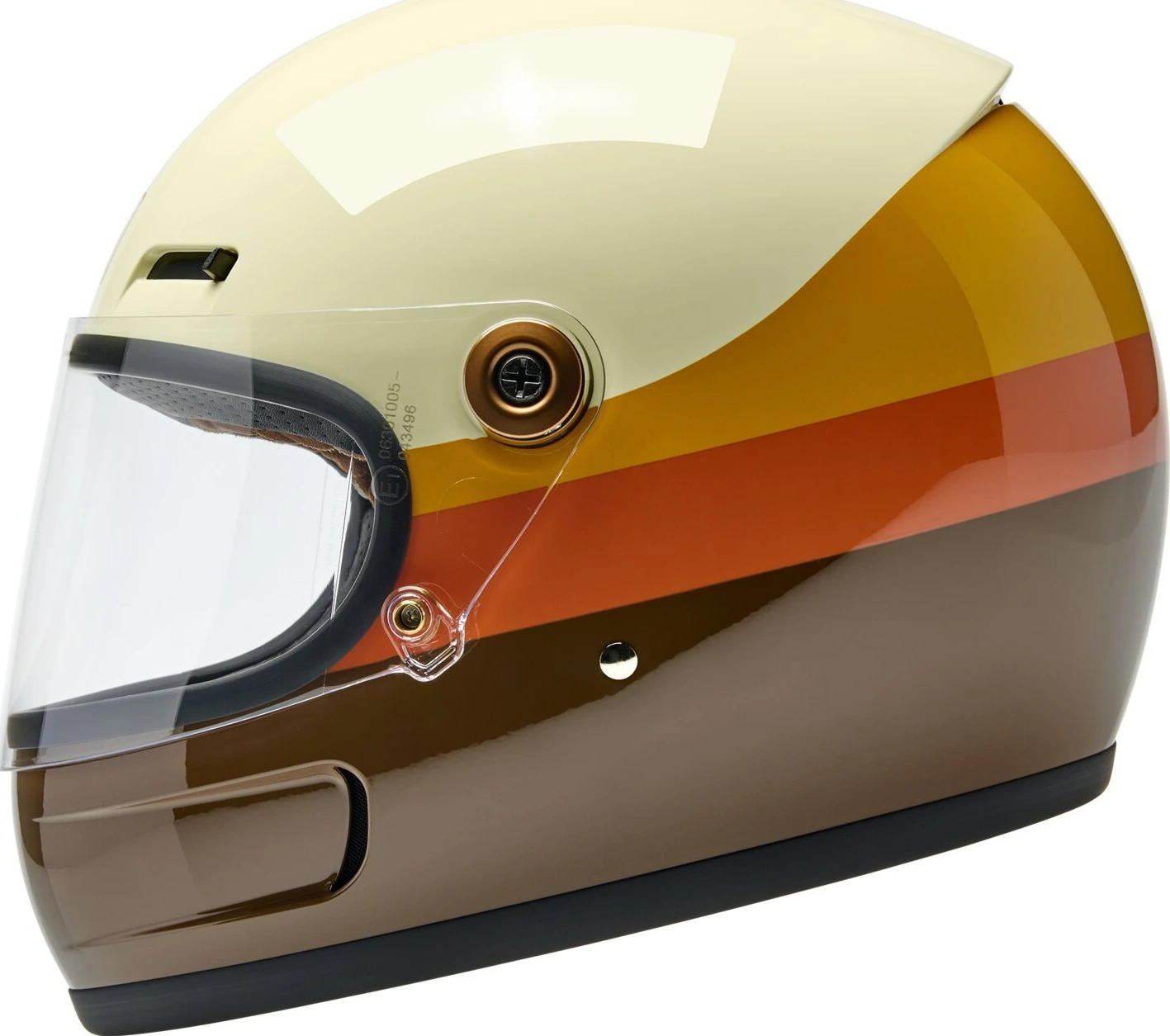 Biltwell Gringo SV helmet, 20th anniversary Beige, XS, Gloss