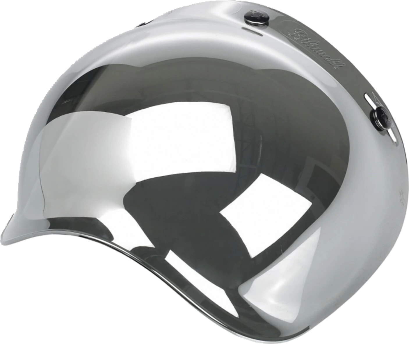 Biltwell Bubble shield anti, fog Silver