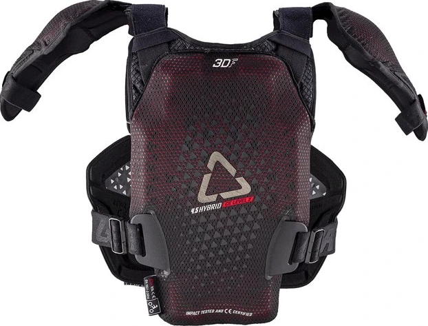 Leatt Chest Protector 4.5 Hybrid Pro Jr Black, S/M 134-146cm