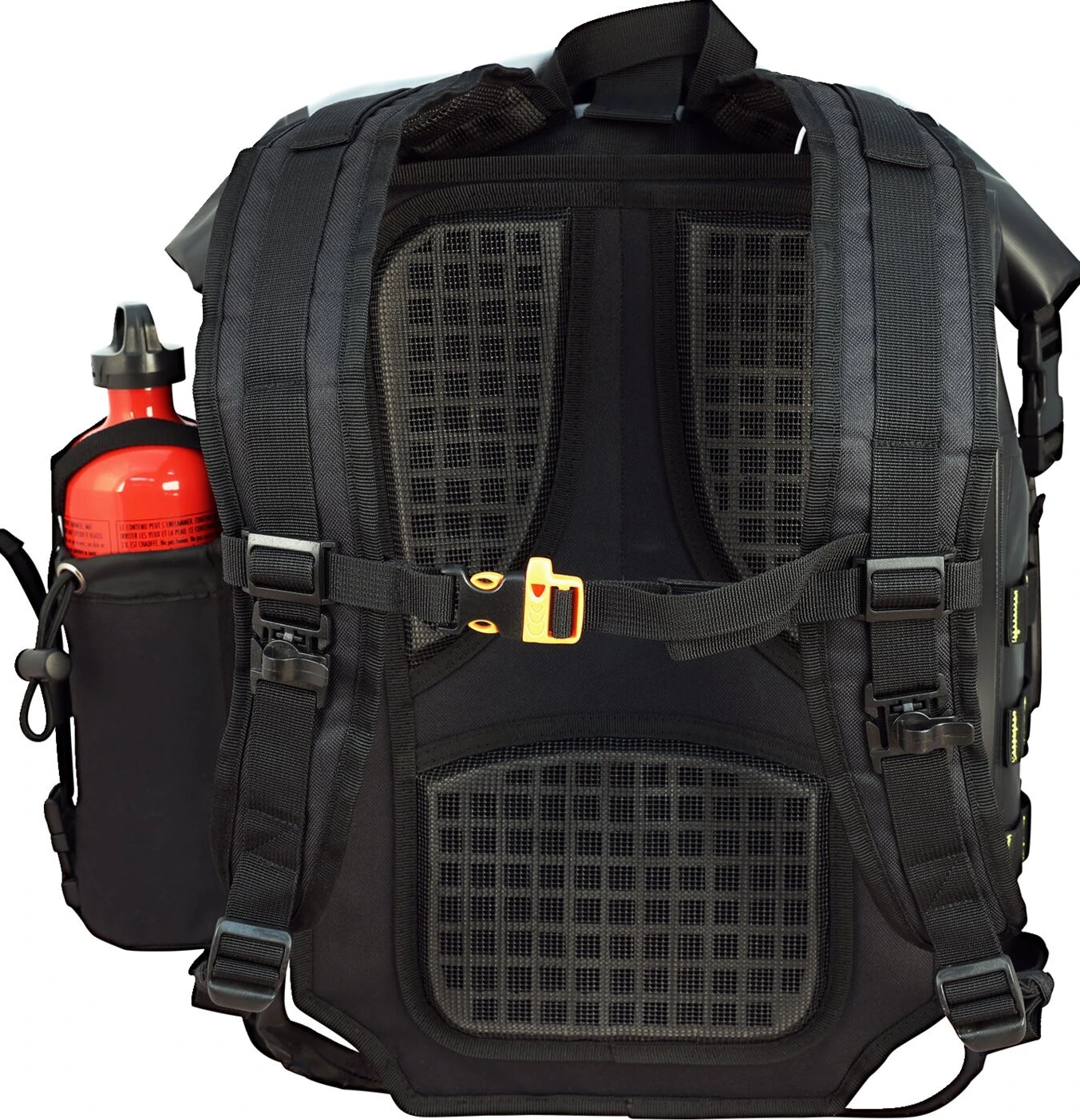 Nelson-Rigg Hurricane waterproof backpack/tail pack 2.0, Black