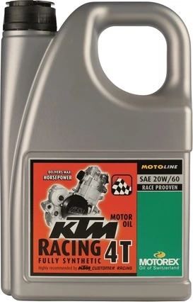 Motorex KTM Racing 4T 20W/60 4 ltr (4)