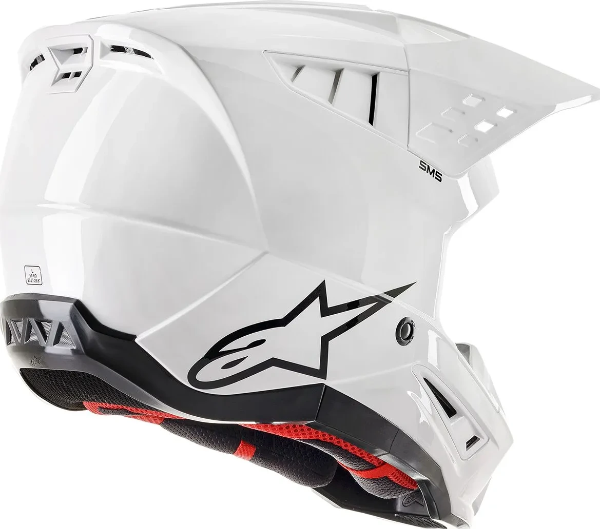 HELMET SM5 SOLID WHT M
