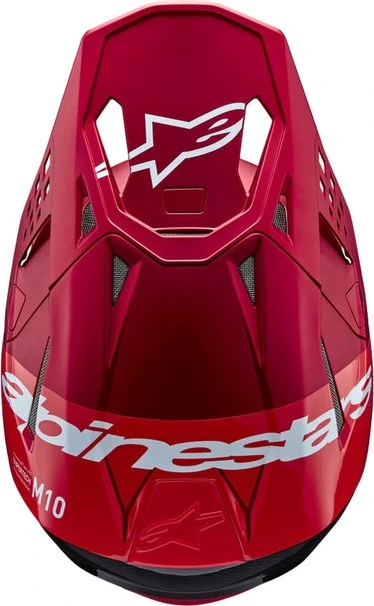 Alpinestars Helmet S-M10 2206 Flood Red Fluo, XS