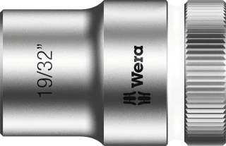Wera Zyklop 1/2" socket - US sizes 19/32"