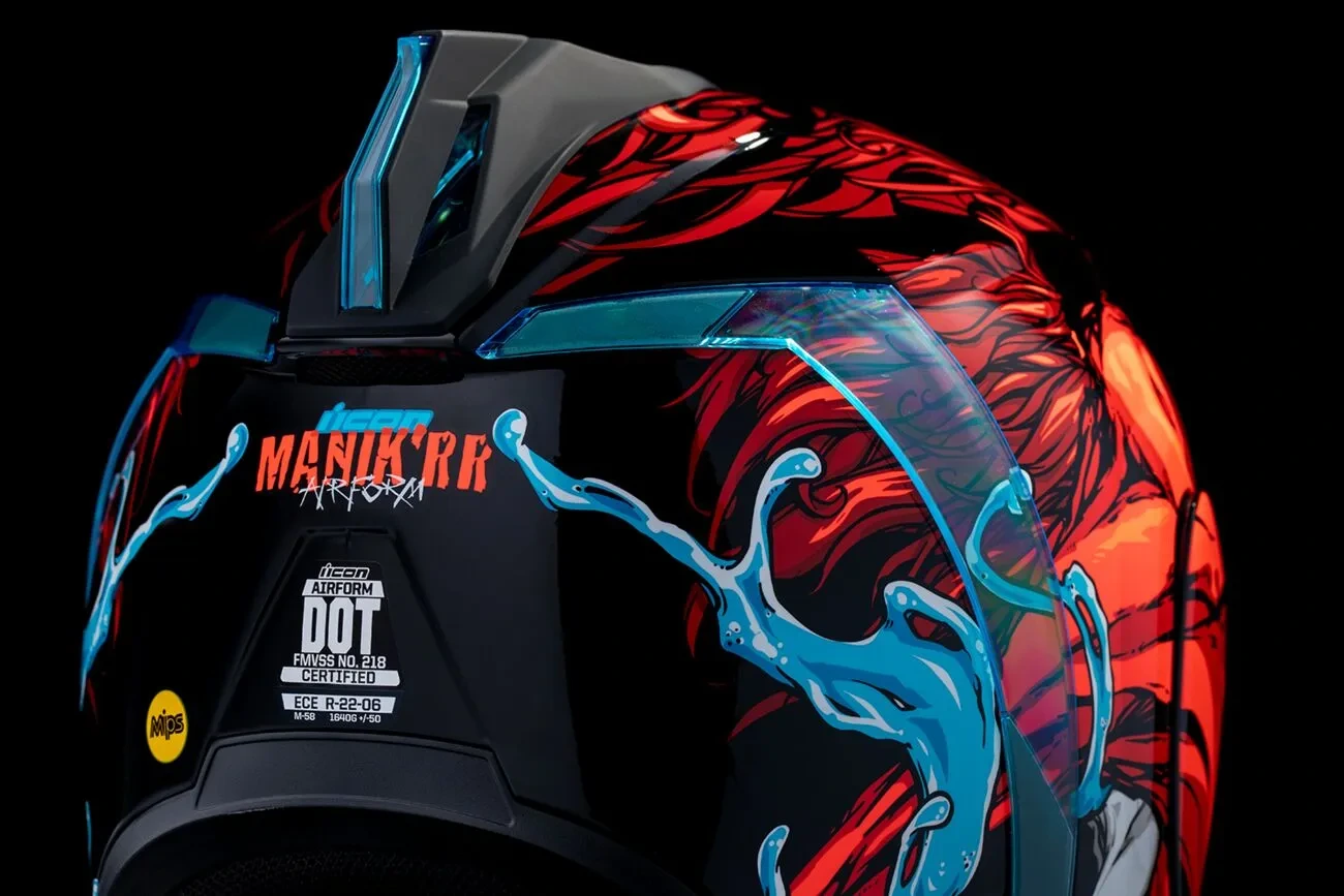 HELMET AIRFORM MIPS MANIK'RR RED XS