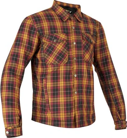 Lindstrands Textile Shirt Kullberg Sand/Rust, S