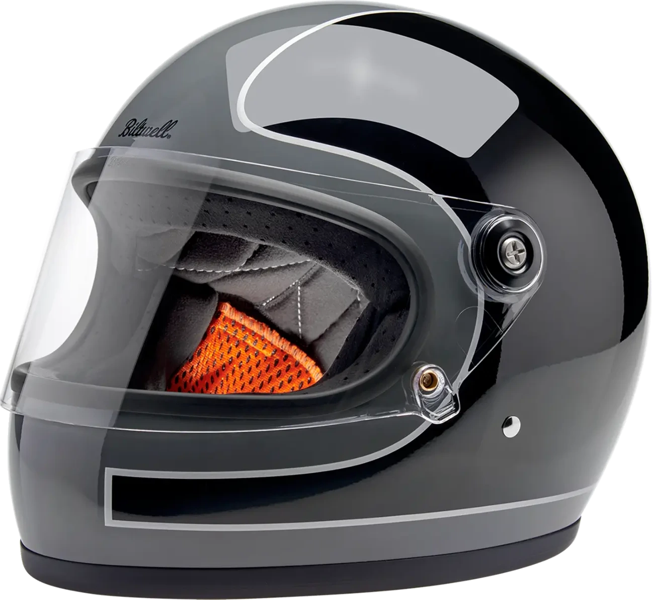 HELMET GRINGO S GLOSS STORM GRAY/BLACK TRACKER SM