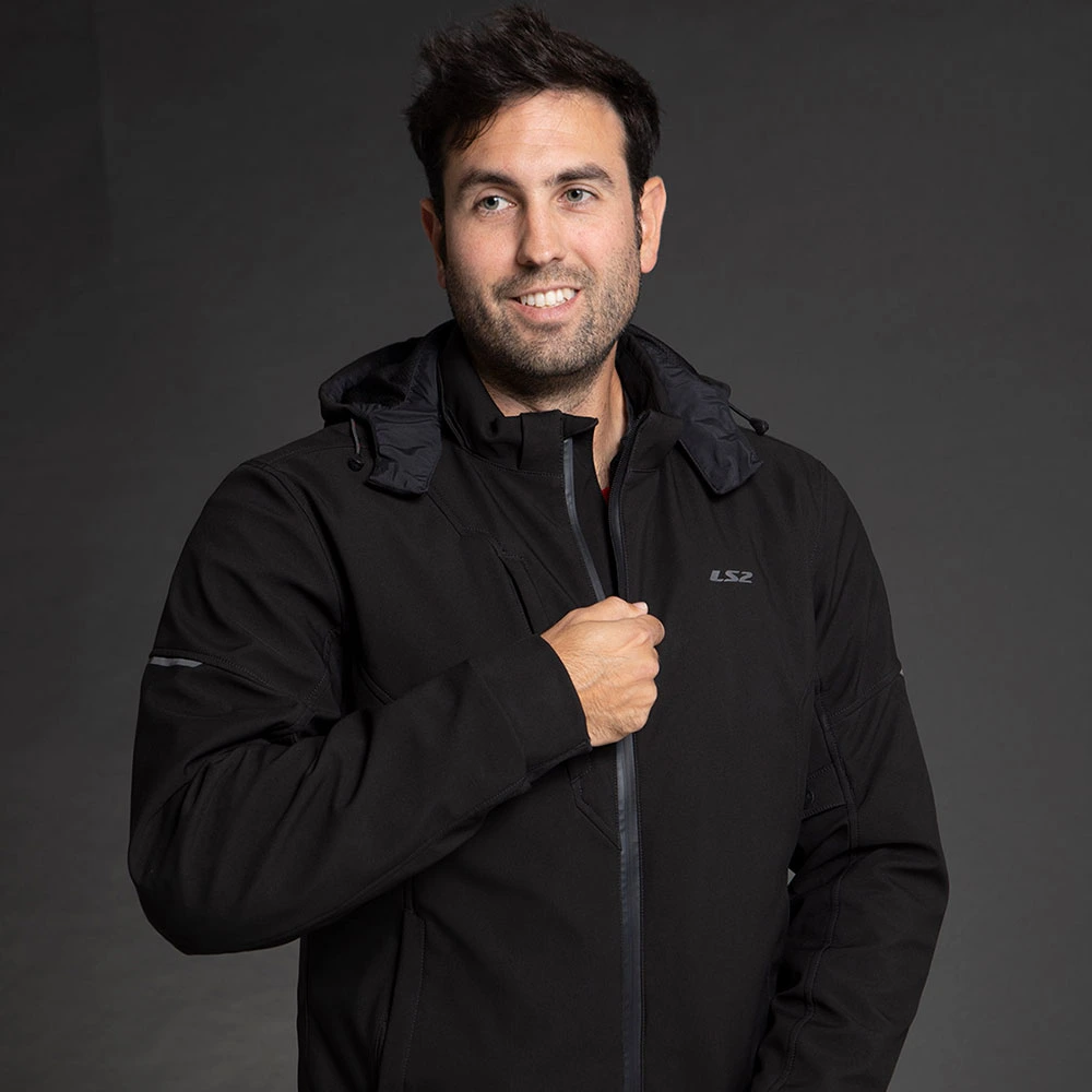 LS2 Bolton Man Jacket - 4XL, Black