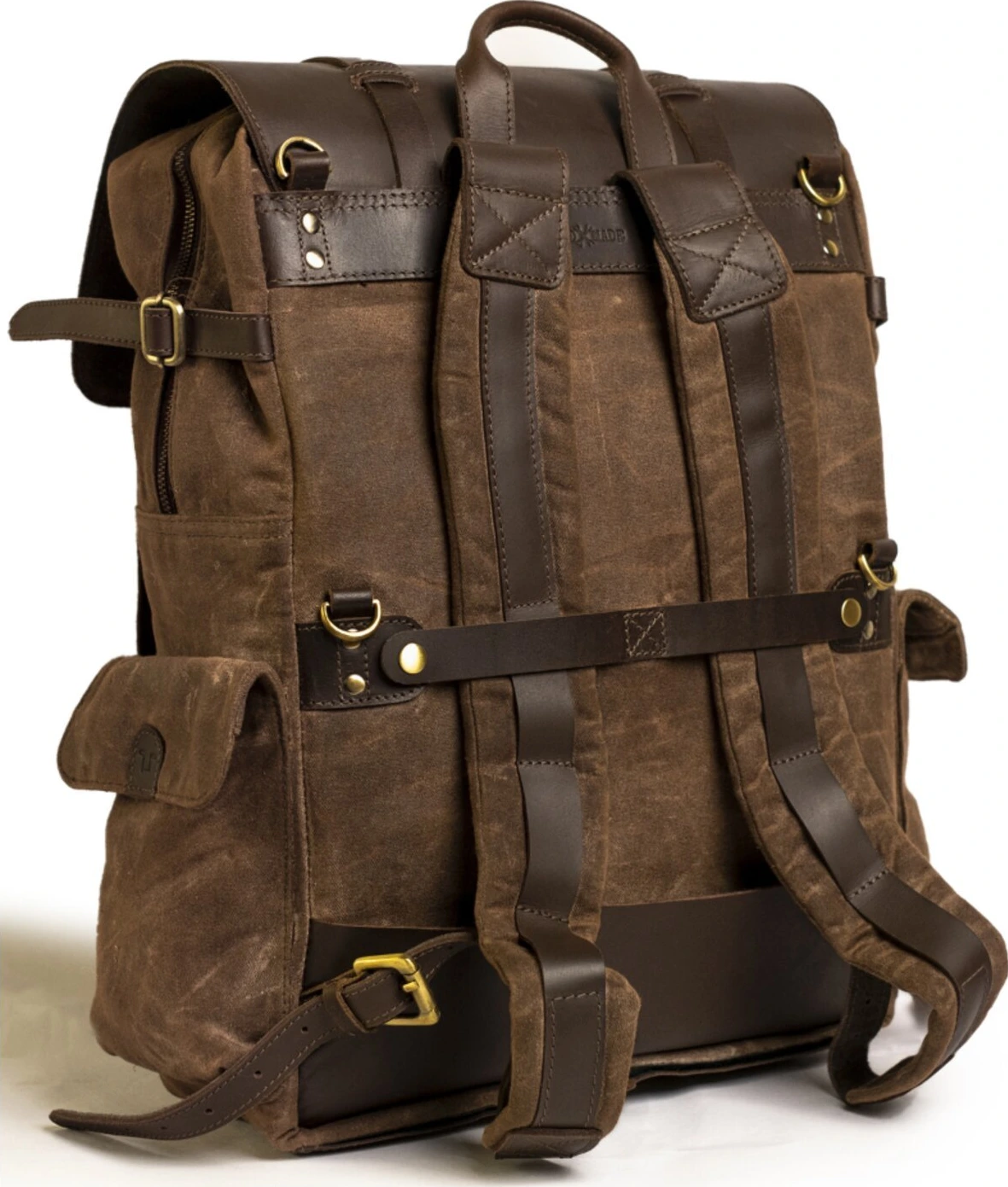Trip Machine Rambler backpack bag, tobacco brown